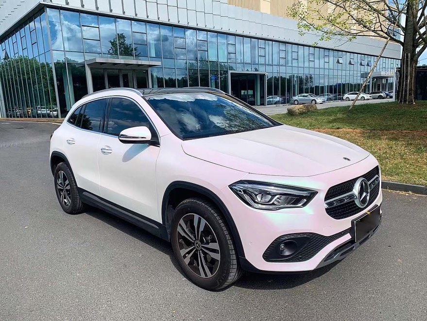 Ravoony Plus Gloss Aurora White Car Vinyl Wrap review Laurie Bonasso 02