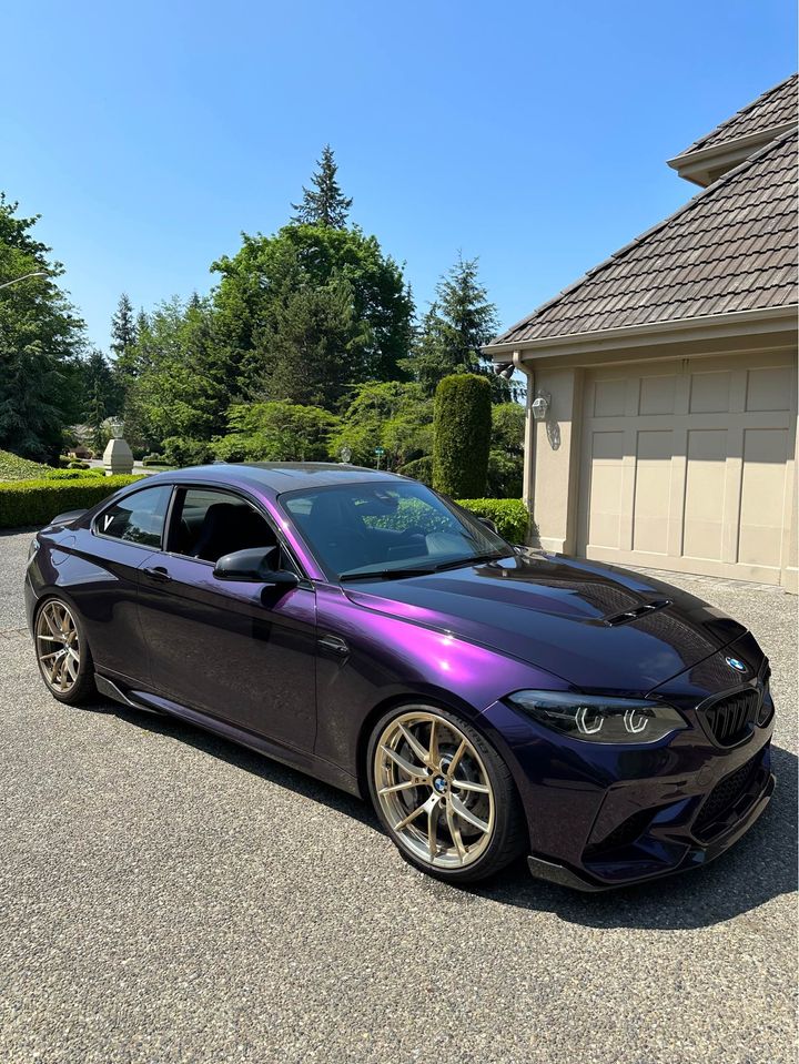 Ravoony Plus Gloss Midnight Purple Car Vinyl Wrap review William Hoopes 00