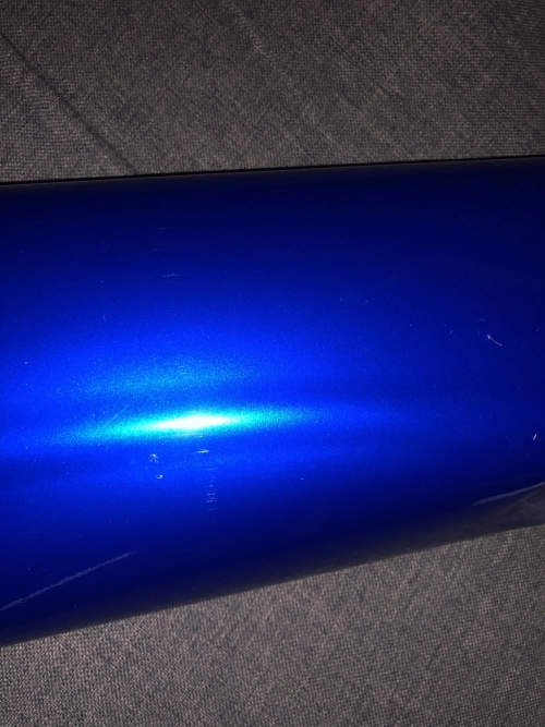 Ravoony Plus PET Gloss Metallic Blueberry Blue Vinyl Car Wrap review 