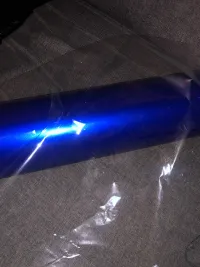   Ravoony Plus Gloss Metallic Blueberry Blue Vinyl Car Wrap review 1
