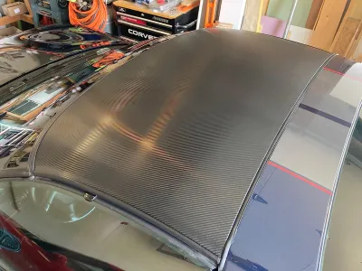 Ravoony Plus 3D Matte Carbon Black Vinyl Wrap review Blanca Jaimes 02