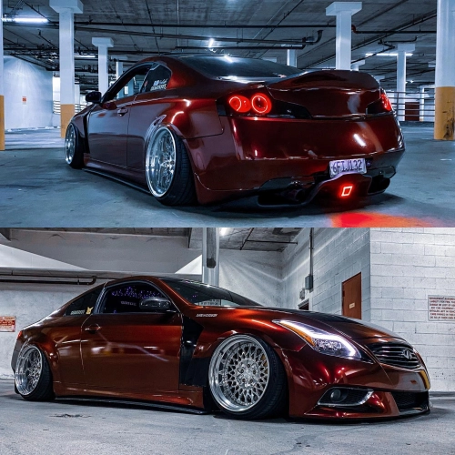 Ravoony Plus Porsche Gloss Cherry Red Vinyl Car Wrap review 