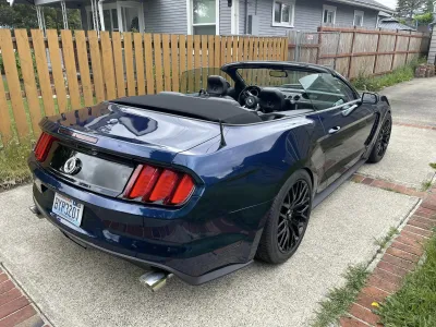 Ravoony Plus Gloss Midnight Blue Car Vinyl Wrap review Peter Mazzie 02
