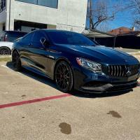 Ravoony Plus Glossy Metallic Spar Black Blue Vinyl Wrap review 0