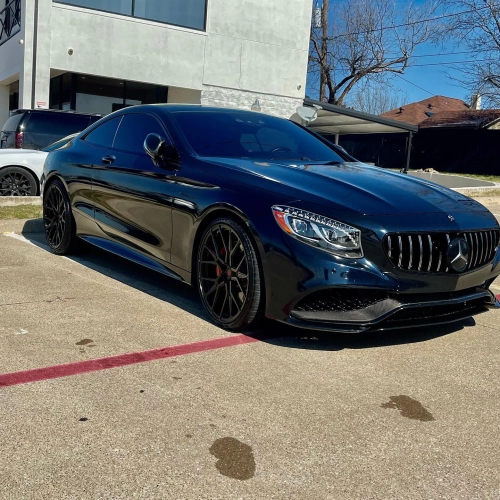 Ravoony Plus Glossy Metallic Spar Black Blue Vinyl Wrap review 
