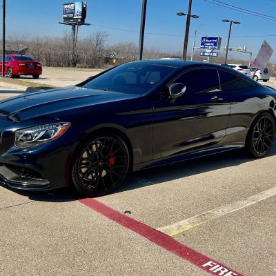 Ravoony Plus Glossy Metallic Spar Black Blue Vinyl Wrap review Amahd Reed 02