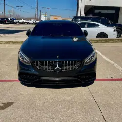 Ravoony Plus Glossy Metallic Spar Black Blue Vinyl Wrap review Amahd Reed 02