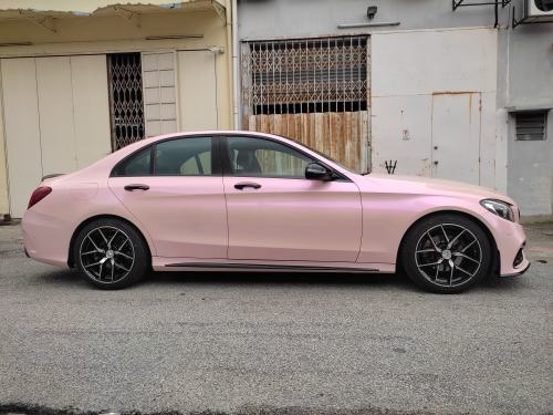 Ravoony Plus Twin Magic Pink Car Vinyl Wrap review 