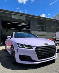 Ravoony Plus Glossy Lavender Purple Car Wrap review 0