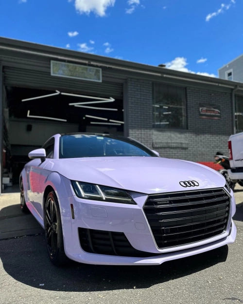 Ravoony Plus PET Glossy Lavender Purple Car Wrap review 