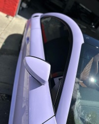 Ravoony Plus Glossy Lavender Purple Car Wrap review 1