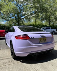 Ravoony Plus Glossy Lavender Purple Car Wrap review 2