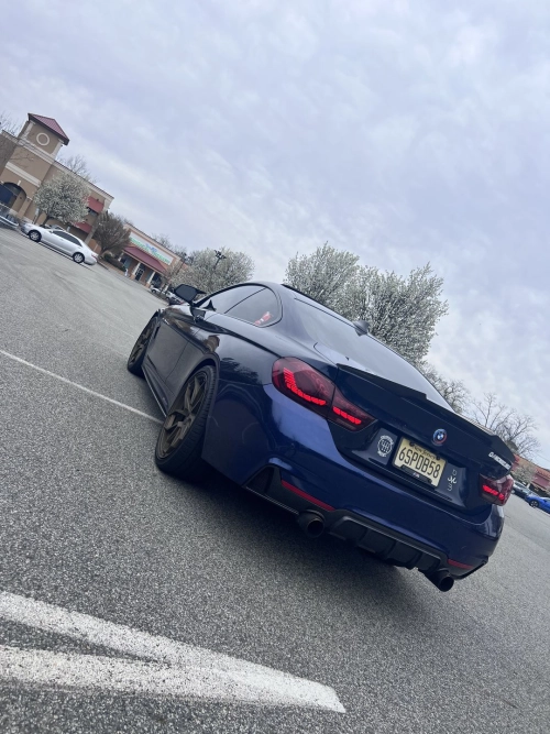 Ravoony Plus PET Gloss BMW Tanzanite Blue Car Vinyl Wrap review 