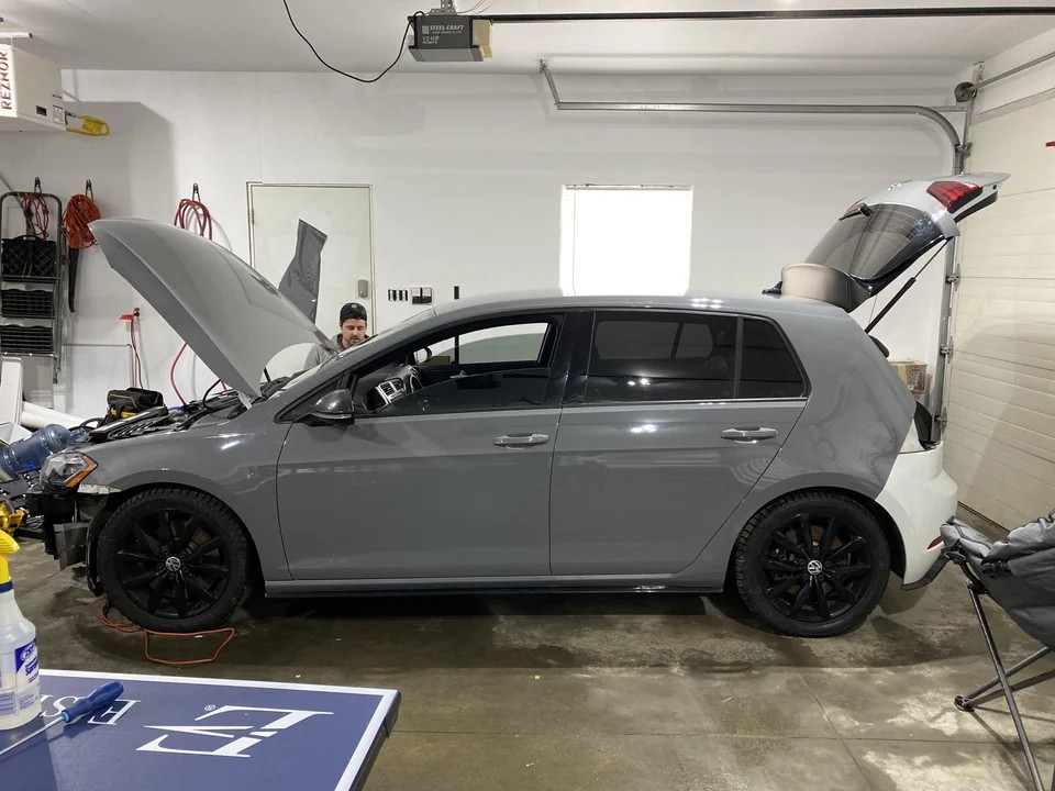 Ravoony Plus PET Gloss Nardo Grey Wrap review Tom Grosse