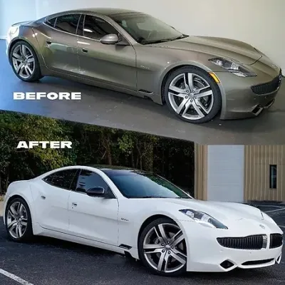 Ravoony Plus Crystal White Car Vinyl Wrap review Chester Kowak