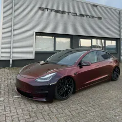 Ravoony Plus Glossy Madeira Red Wrap review julie cekaj 02