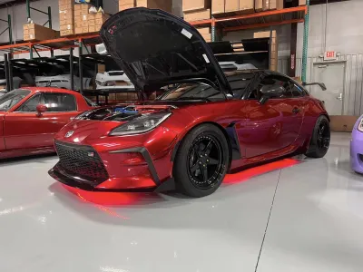 Ravoony Plus Gloss Metallic Vampire Red Vinyl Car Wrap review Eileen  ceja