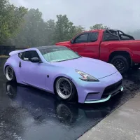 Ravoony Plus Twin Silver Purple Car Vinyl Wrap review 0