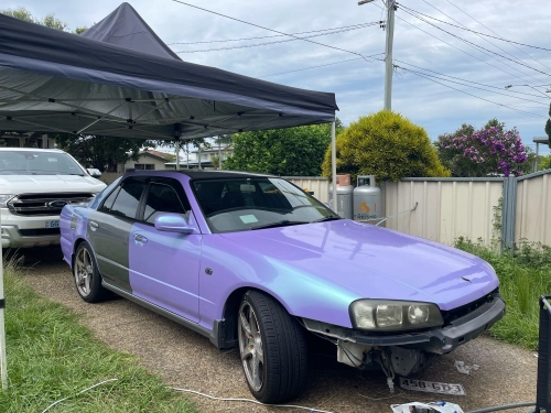 Ravoony Plus Twin Candy Purple Green Car Wrap review 