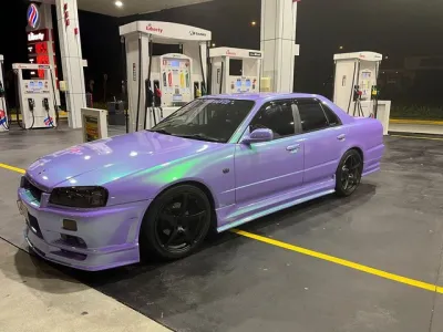 Ravoony Plus Twin Candy Purple Green Car Wrap review Emily Hilverts