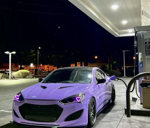 Ravoony Plus Glossy Lavender Purple Car Wrap review 