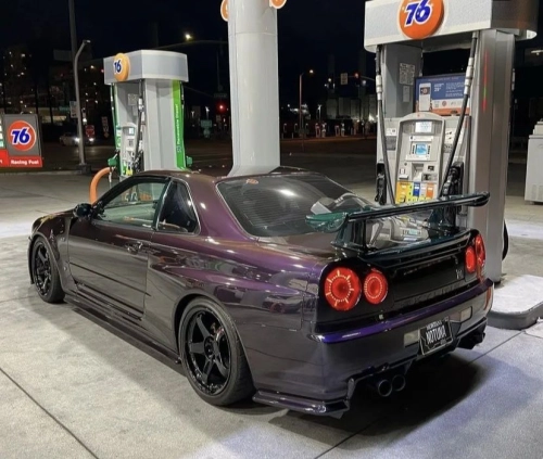 Ravoony Plus PET Gloss Midnight Purple Car Vinyl Wrap review 