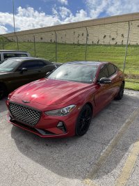 Ravoony Plus Gloss Metallic Vampire Red Vinyl Car Wrap review 1