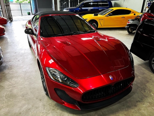 Ravoony Plus Gloss Metallic Vampire Red Vinyl Car Wrap review 