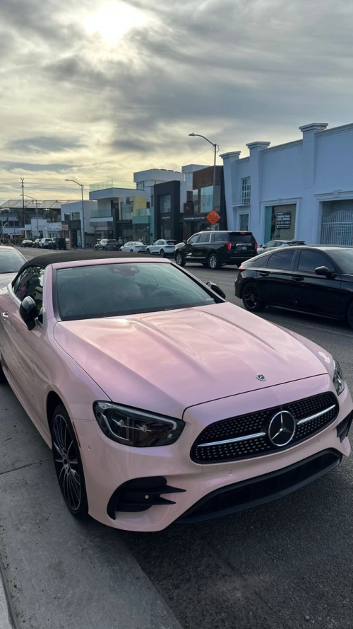 Ravoony Plus PET Twin Magic Pink Car Vinyl Wrap review 