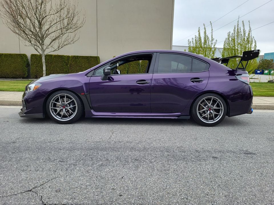 Ravoony Plus Gloss Midnight Purple Car Vinyl Wrap review Dayani Yoc 02