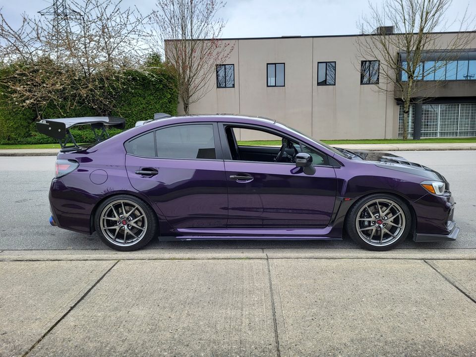 Ravoony Plus Gloss Midnight Purple Car Vinyl Wrap review Dayani Yoc 03