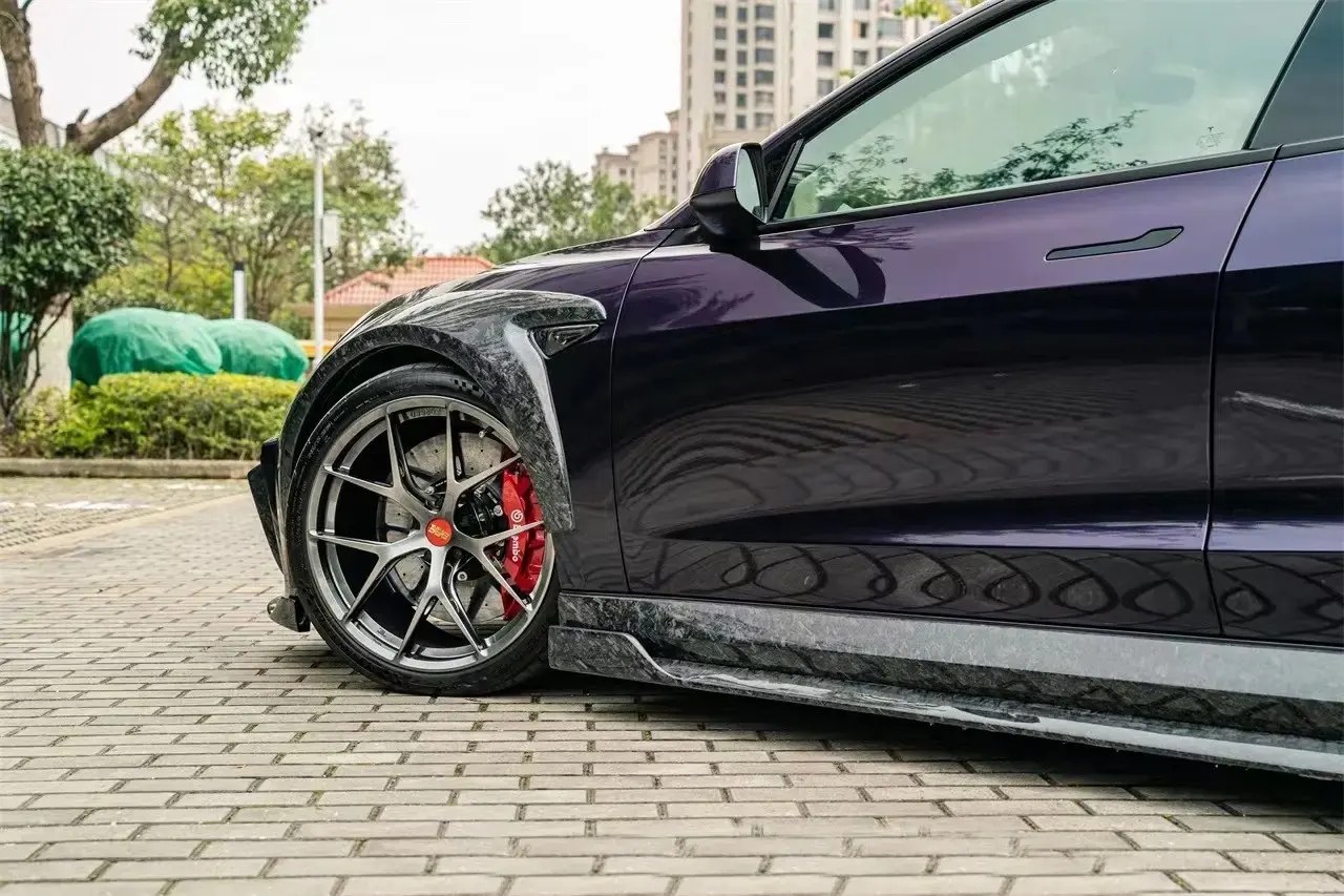 Ravoony Plus Gloss Midnight Purple Car Vinyl Wrap review Gabe Stevens 03