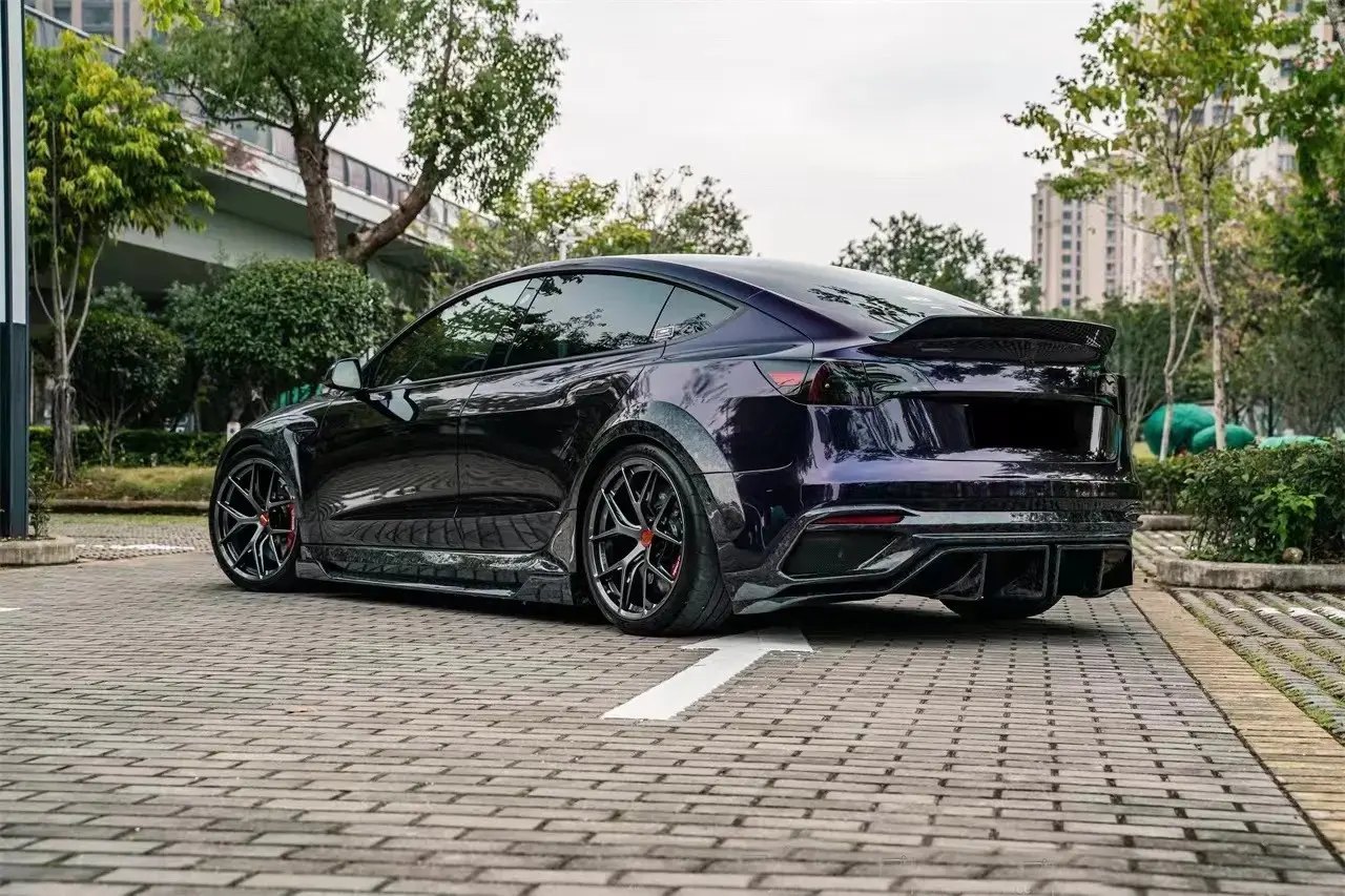 Ravoony Plus Gloss Midnight Purple Car Vinyl Wrap review Gabe Stevens 01