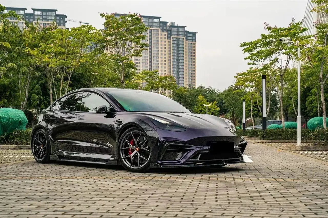 Ravoony Plus Gloss Midnight Purple Car Vinyl Wrap review Gabe Stevens 00