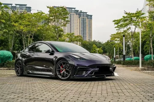 Ravoony Plus Gloss Midnight Purple Car Vinyl Wrap review 
