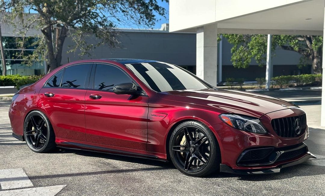 Ravoony Plus Liquid Metallic Dragon Blood Red Vinyl Car Wrap review Dylan Bourgeois 01