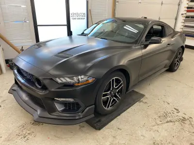 Ravoony Plus PET Satin Black Car Wrap review Dee Wright