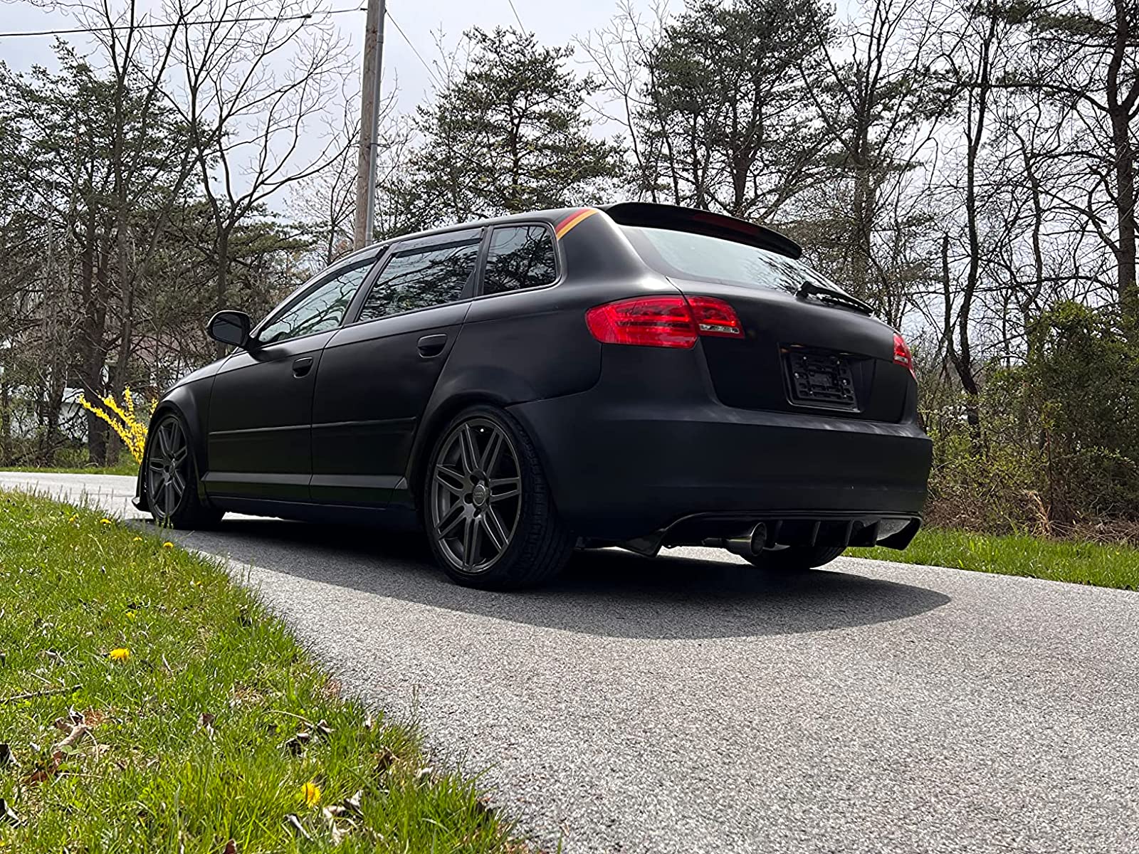 Ravoony Plus PET Satin Black Car Wrap review 1