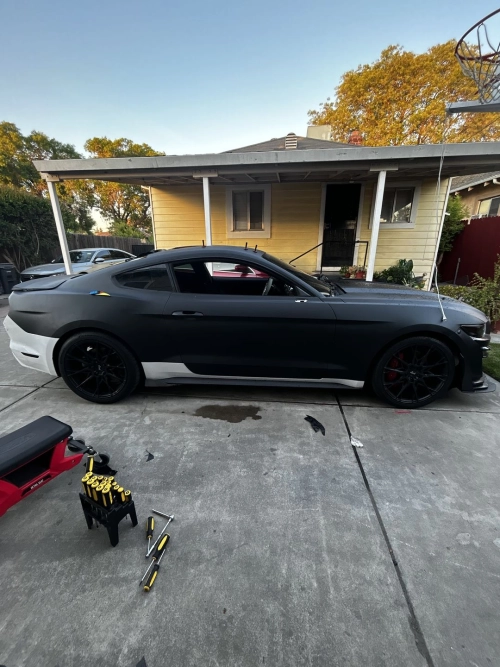 Ravoony Plus PET Satin Black Car Wrap review 