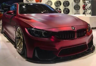 Ravoony Plus Matte Chrome Romanee Red Vinyl Car Wrap review Chance Parker