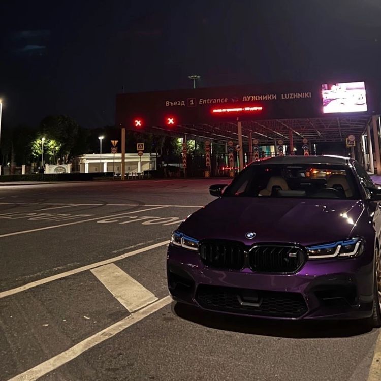 Ravoony Plus Gloss Midnight Purple Car Vinyl Wrap review Dallin Scharmann