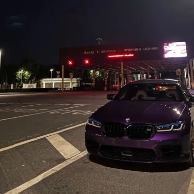 Ravoony Plus Gloss Midnight Purple Car Vinyl Wrap review Dallin Scharmann
