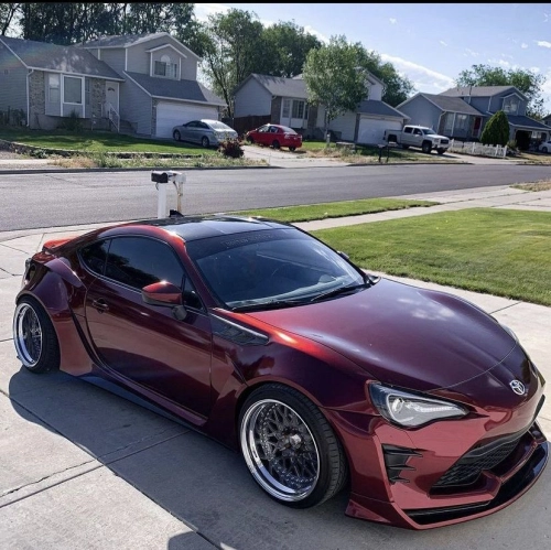 Ravoony Plus PET Liquid Metallic Dragon Blood Red Vinyl Car Wrap review 