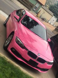 Ravoony Plus Glossy Princess Pink Vinyl Car Wrap Tesla Model 3 Wrap review 0