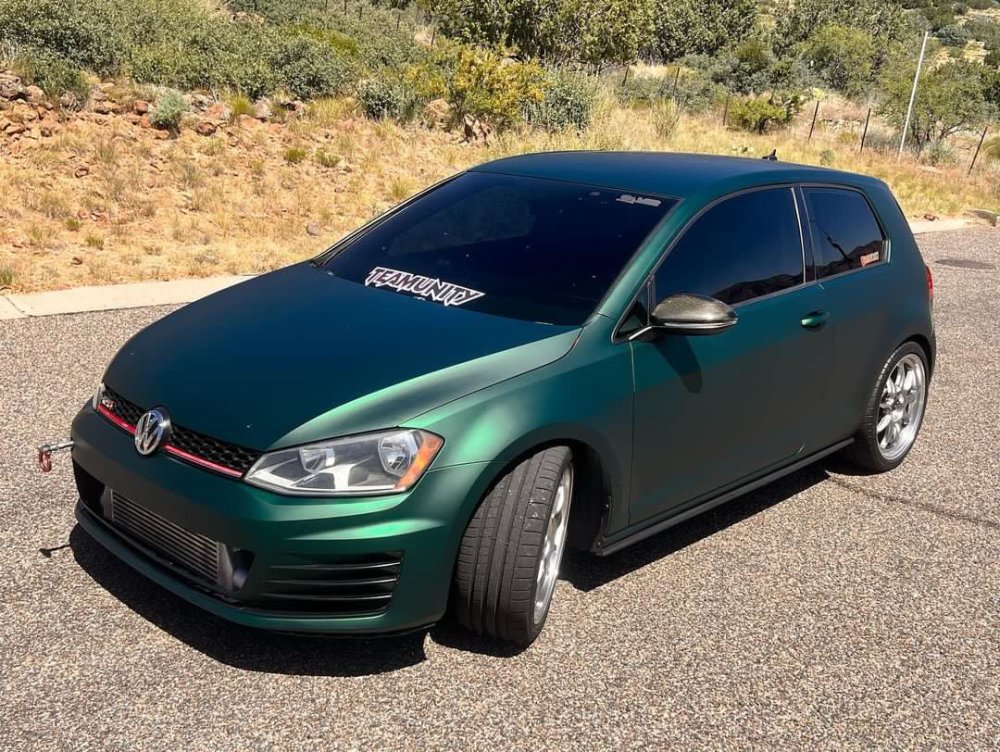 Ravoony Plus Matte Chrome Venom Green Car Wrap review Keymon Davis