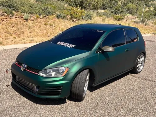 Ravoony Plus Matte Chrome Venom Green Car Wrap review 