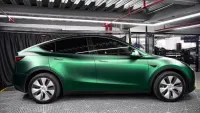 Ravoony Plus Matte Chrome Venom Green Car Wrap review 0
