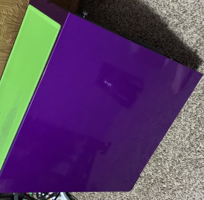   Ravoony Plus Ultra Gloss Metal Paint Grape Purple Vinyl Wrap review Wilmer Torres 01