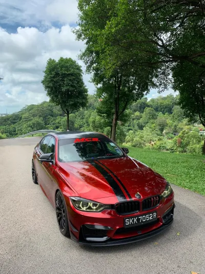 Ravoony Plus Liquid Metallic Dragon Blood Red Vinyl Car Wrap review Fernando Pedregon Jr.