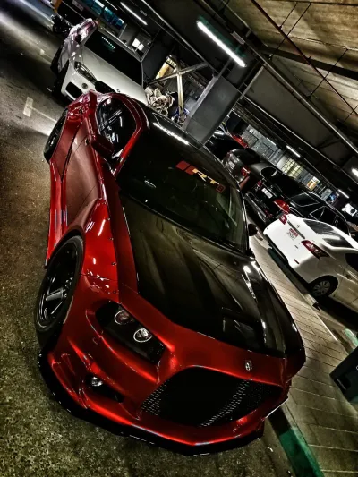 Ravoony Plus Gloss Metallic Vampire Red Vinyl Car Wrap review Josiah Salway